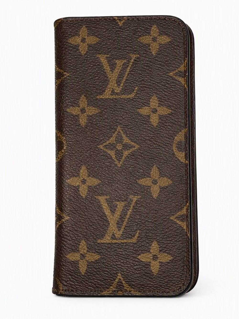 Authentic Louis Vuitton Monogram iPhone 10 Cover+Card Holder•Slim Designer Tech